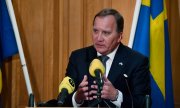 Stefan Löfven nach seiner Wiederwahl. (© picture-alliance/Ali Lorestani)